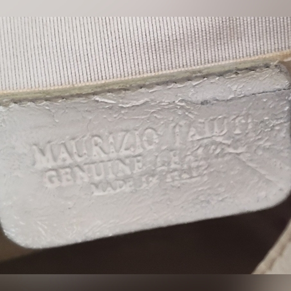 Maurizio Taiuti Small Mini Floral Leather Drawstring Tote - Picture 7 of 7